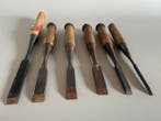 no - Jouet Japanese Wood Chisels Set 6 Vintage Nomis