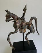 Boeddha te paard - Shan, Birma - Myanmar (Zonder, Antiek en Kunst