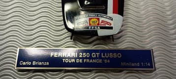 Carlo Brianza, Miniland 1:18 - Modelauto - Ferrari 250 GT