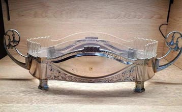 WMF / Geislingen - Jardinière - Laiton, Chromé(e) - L. 45 cm