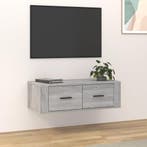 vidaXL Tv-hangmeubel 80x36x25 cm bewerkt hout grijs sonoma, Verzenden