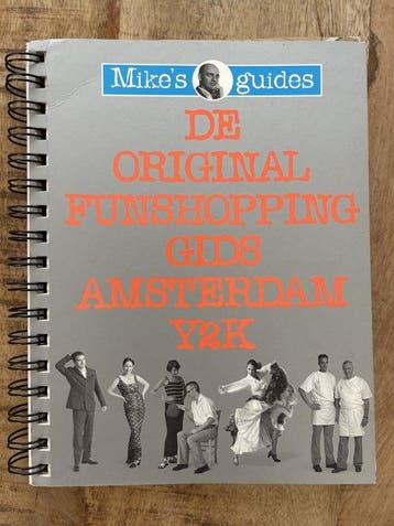 De original funshopping gids Amsterdam Y2K / Mikes guides /, Verzenden