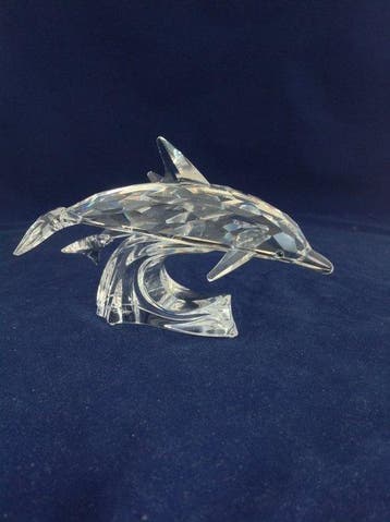 Beeldje, Swarovski - Dolfijnen - SCS jaaritem 1990 - 153850
