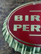 Plaquette Bier Peroni Knopdop - Reclamebord - Metaal