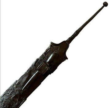 Celtique Fer Épée longue avec fourreau - 94.5 cm