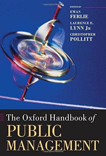 Oxford Handbk Of Public Management 9780199226443 Ewan Ferlie, Verzenden, Gelezen, Ewan Ferlie