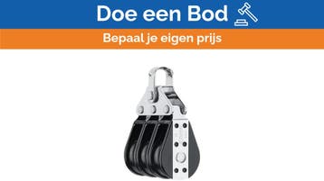Bieden: Harken 129 38 mm Triple Big Bullet Block, Ophalen of Verzenden, Nieuw