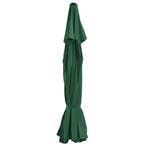 vidaXL Vervangingsdoek voor parasol 515 cm groen, Tuin en Terras, Parasols, Verzenden, Nieuw