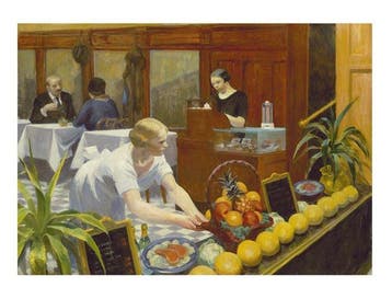 Edward Hopper - “Tablets for Ladies, 1930”. - 40 x 30 cm.