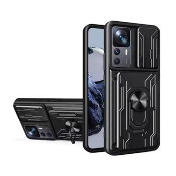 Xiaomi Redmi Note 12 Pro (5G) - Card Slot Hoesje met, Verzenden