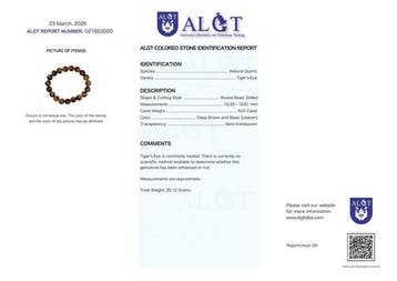 Geen Reserve - ALGT Gecertificeerd - Grote natuurlijke