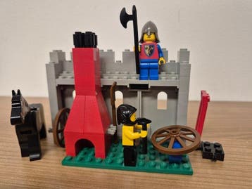 Lego Set - 6040 - Castle - Blacksmith Shop, Nieuw