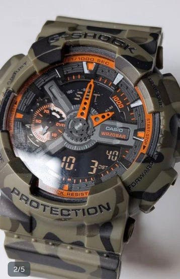 Casio - GA-110TS - Zonder minimumprijs - GA-110TS - Heren -, Nieuw