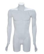 *TIP*  Plastic collection torso 3/4 model heer wit H2110-01, Ophalen of Verzenden