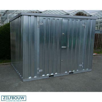 Te Koop! Handige opslagcontainer voor op de zaak 3x2m, Bricolage & Construction, Conteneurs, Ophalen