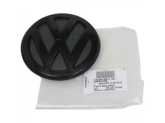 ORIGINAL embleem van VW embleem Badge achterklep ZWART Golf, Autos : Pièces & Accessoires, Petit matériel, Enlèvement ou Envoi