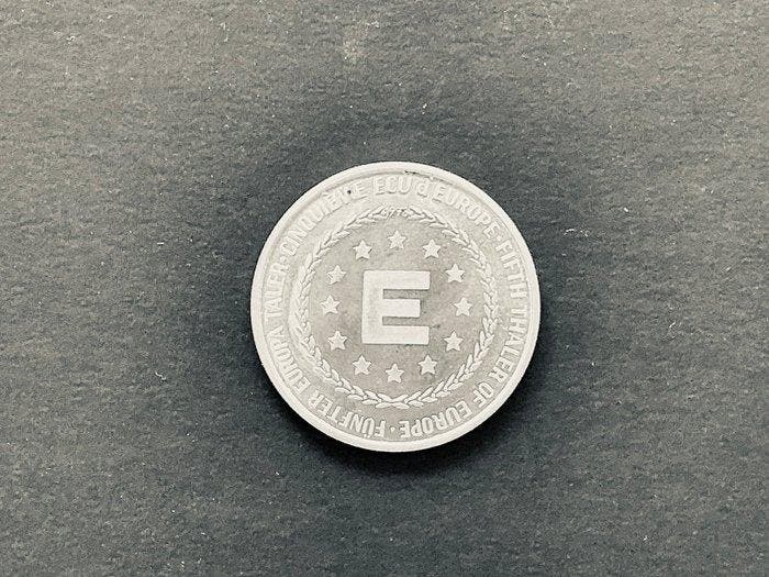 België. Europese Unie. Medal, Portret van de Belgische, Postzegels en Munten, Munten | Europa | Niet-Euromunten