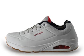 Skechers Sneakers in maat 42 Wit, Kleding | Heren, Schoenen, Verzenden, Wit, Zo goed als nieuw, Skechers