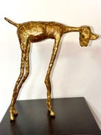 Abdoulaye Derme - Sculpture, Chien Compagnon Fidèle - 34, Antiquités & Art