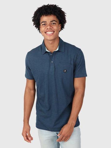 2dekans | Brunotti Palotje Heren Polo - Blauw - L, Ophalen of Verzenden, Nieuw
