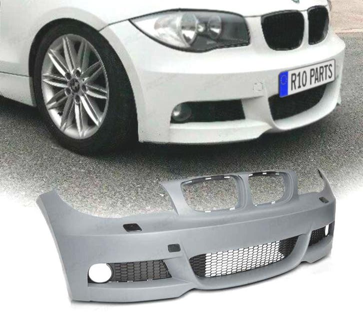 PARE CHOCS FRONTAL BMW E81 E82 E87 E88 04-13 LOOK M, Autos : Pièces & Accessoires, Carrosserie & Tôlerie, Envoi