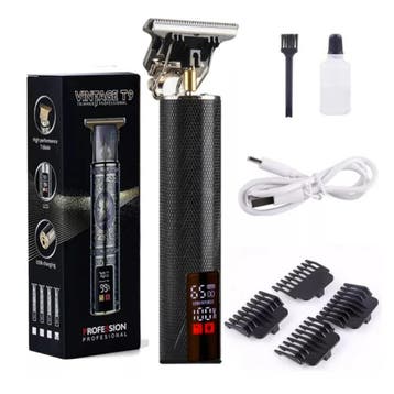 Retro T9 Tondeuse met LCD Scherm - Draadloze Trimmer, Verzenden, Nieuw