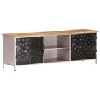 vidaXL Tv-meubel 120x30x40 cm ruw mangohout, Verzenden, Nieuw