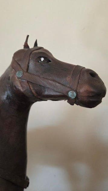 Decoratief ornament - Decoratief lederen paard