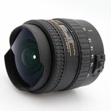 Tokina 10-17mm f/3.5-4.5 AT-X DX Fisheye Canon | Tweedehands, Verzenden, Zo goed als nieuw