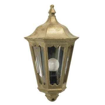 Buitenverlichting brons-koper Maritiem Muurlamp Plat Brons, Verzenden, Nieuw
