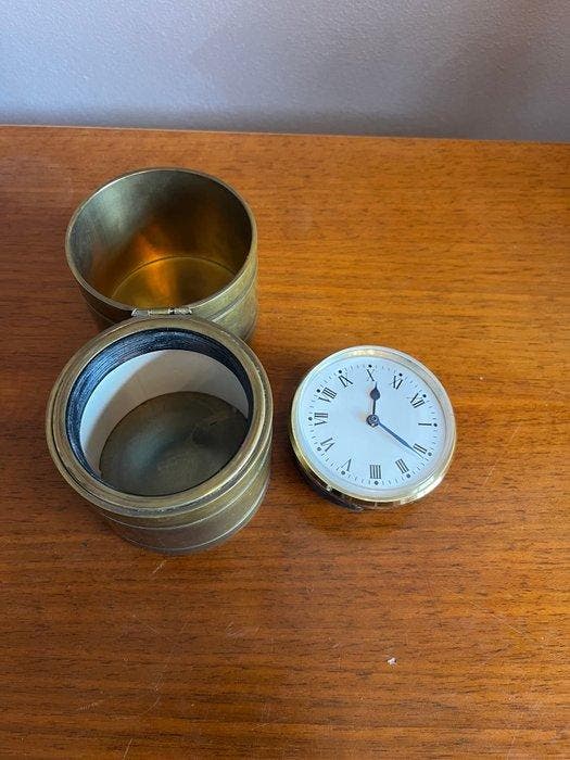 Pendule - Messing - 1960-1970, Antiquités & Art, Antiquités | Horloges