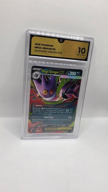 Pokémon - 1 Graded card - Mega Gengar #125 Foil - GG 10 -, Nieuw