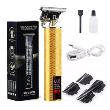 Retro T9 Tondeuse met LCD Scherm - Draadloze Trimmer, Verzenden, Nieuw