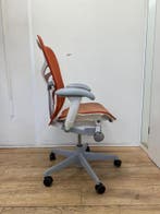 50 x Herman Miller Mirra 2 Butterfly Twilight/Studio Orange, Verzenden, Oranje, Zo goed als nieuw, Bureaustoel