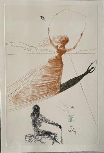 Salvador Dali (1904-1989) - All in the Golden Afternoon -