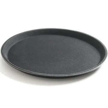 Dienblad | Glasvezel | Zwart | Antislip | Stapelbaar |, Verzenden, Nieuw in verpakking