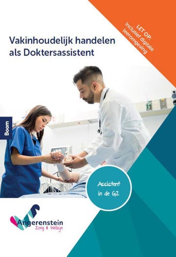 Vakinhoudelijk handelen als DA | combipakket / Angerenstein, Verzenden, Zo goed als nieuw