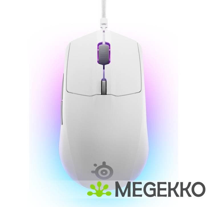 Steelseries Rival 3 Gen 2 Wit Gaming muis, Informatique & Logiciels, Ordinateurs & Logiciels Autre, Envoi