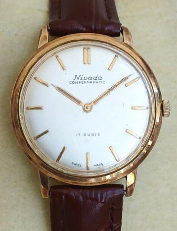 Nivada - Compensamatic - Zonder minimumprijs - Heren -, Handtassen en Accessoires, Horloges | Heren, Nieuw