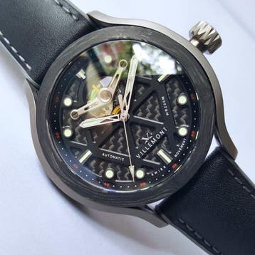 Villemont - Swiss Automatic - Limited Edition - Open Heart -, Nieuw