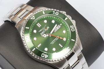 Sector - 230 - Automatic - Day & Date - 100 m - 43 mm -, Nieuw