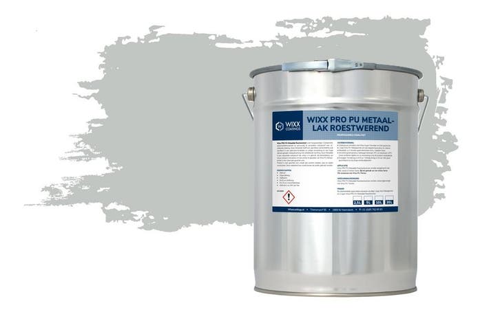 Wixx PRO PU Metaallak Roestwerend RAL 7035 | Lichtgrijs 10L, Bricolage & Construction, Peinture, Vernis & Laque, Envoi