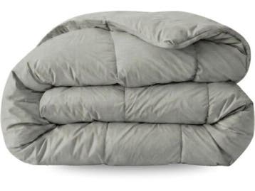 Veiling - Pure Uni Morning Grey 140x200 - dekbed zonder over, Nieuw