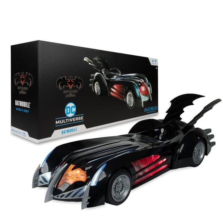 Batman & Robin DC Multiverse Vehicle Batmobile 63 cm, Collections, Cinéma & Télévision, Enlèvement ou Envoi