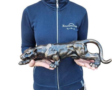 Statue, Large Panther Statue 4kg - 10.5 cm - Fer - 2026