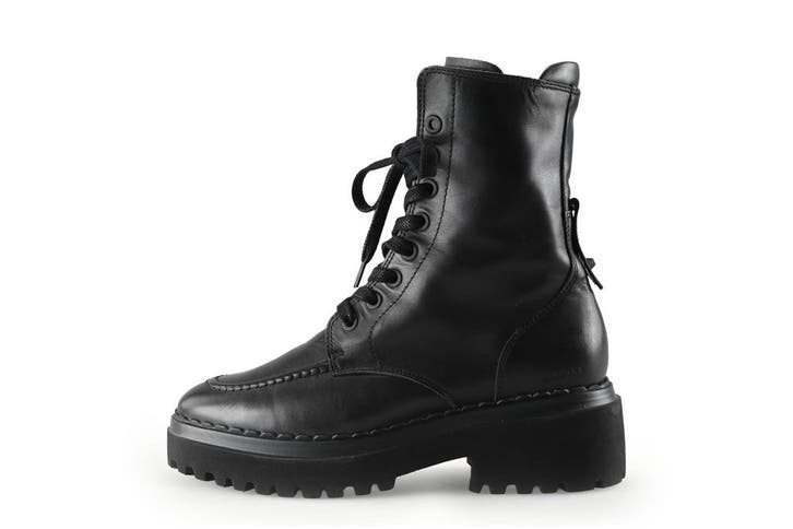 Nubikk Veterboots in maat 37 Zwart, Kleding | Dames, Schoenen, Zwart, Zo goed als nieuw, Overige typen, Verzenden