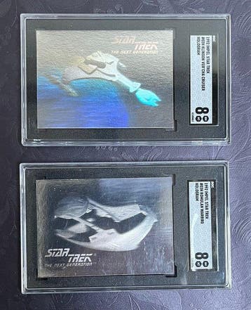 Star Trek TNG - Impel 1992 - Hologram - #02H Klingon