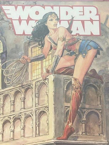 Wonder Woman 1 - #1 Milo Manara Panini Italian Museum, Boeken, Nieuw