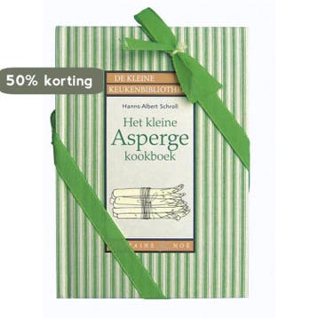 Het kleine aspergekookboek / De kleine keukenbibliotheek, Verzenden, Gelezen, Hanns-Albert Schroll