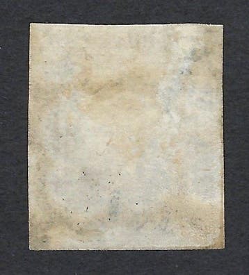 Espagne 1850 - Élisabeth II 12c lilas sur papier fin -, Gestempeld